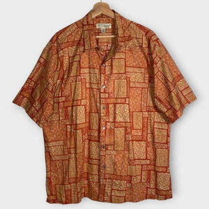 Tori Richard Hawaiian Aloha Shirt XL 100% Cotton Made in Hawaii Beach Resort EUC